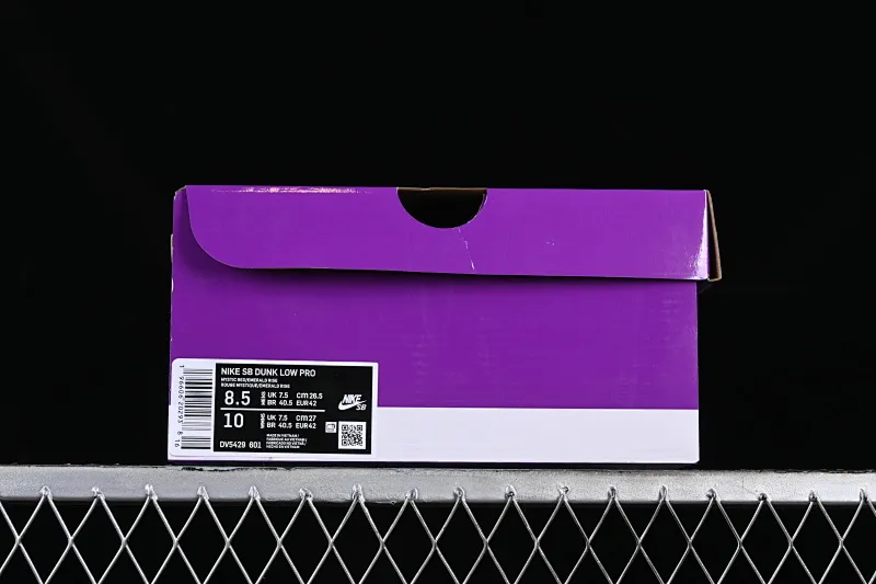 All Categories Nk SB Dunk Series Nk SB Dunk Low Low-top Sneakers Nk SB Dunk Low "Mystic Red" Burgundy Autumn and Winter SB Low-top Casual Sneakers DV5429-601
